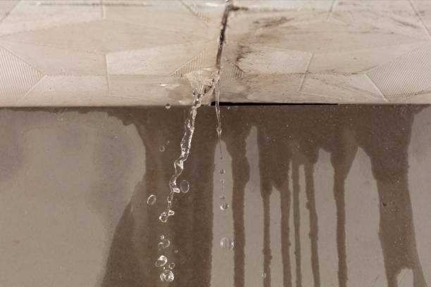 Professional Water Damage Inspection technician working in Greenacres, FL